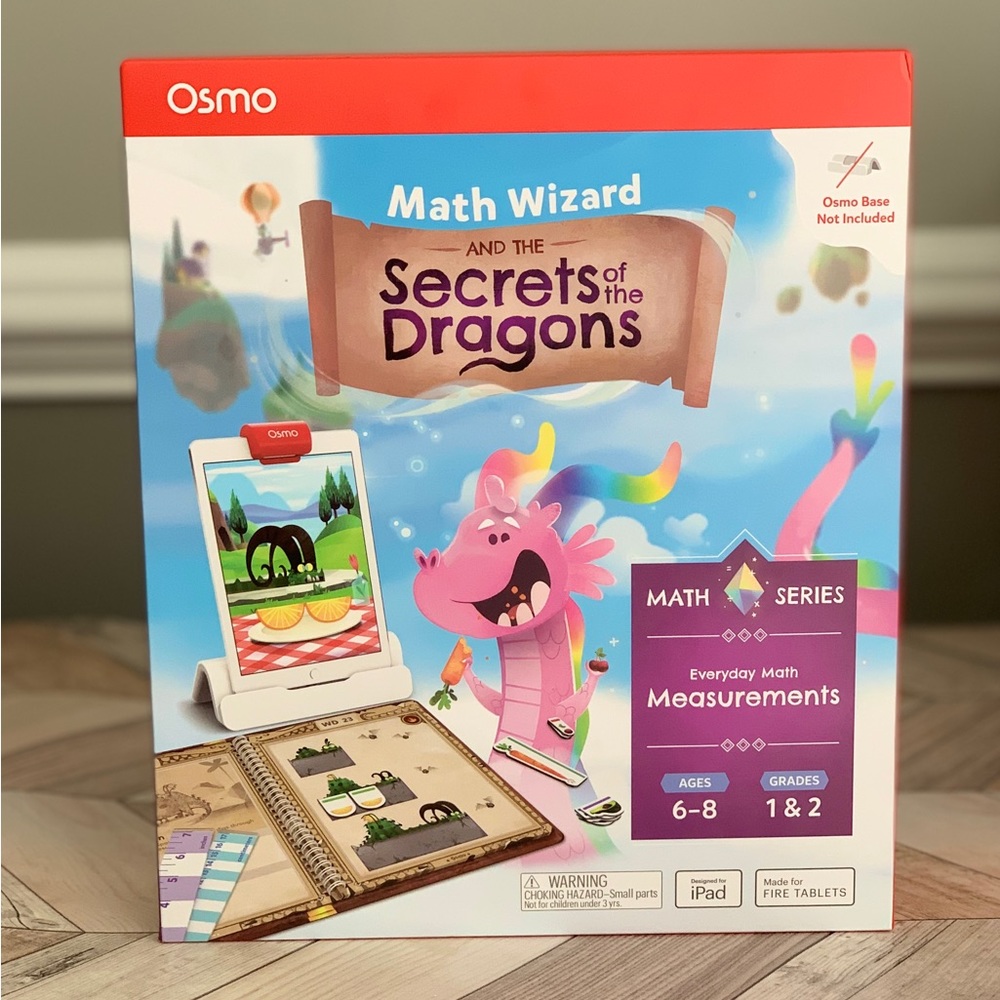 Osmo Math Wizard and the Secrets of the Dragons - NEW